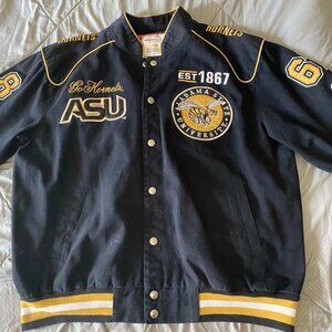 Alabama State University Hornets Denim Style Jacket Embroidered